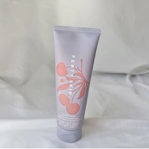 Fenty Skin Cherry Dub Triple Action AHA Body Scrub Net Wt. 8.5 oz.